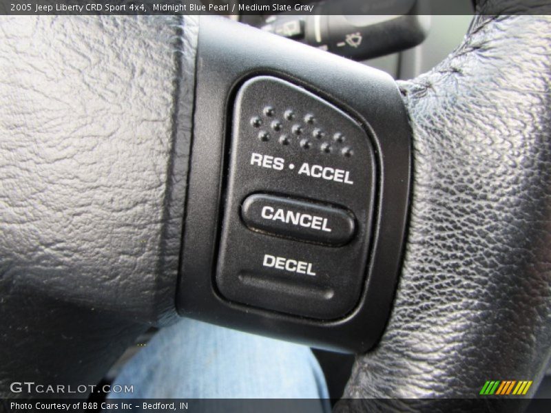 Midnight Blue Pearl / Medium Slate Gray 2005 Jeep Liberty CRD Sport 4x4