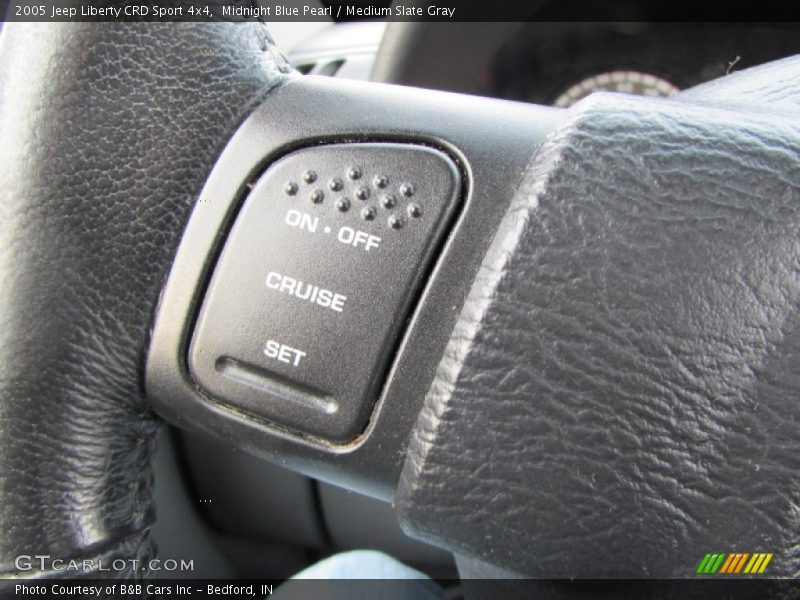 Midnight Blue Pearl / Medium Slate Gray 2005 Jeep Liberty CRD Sport 4x4