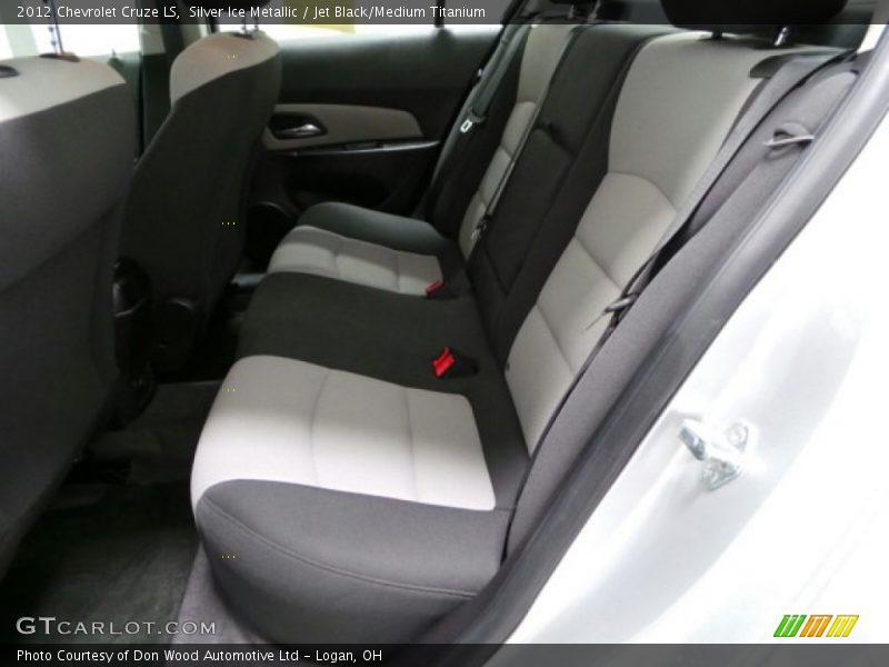 Silver Ice Metallic / Jet Black/Medium Titanium 2012 Chevrolet Cruze LS