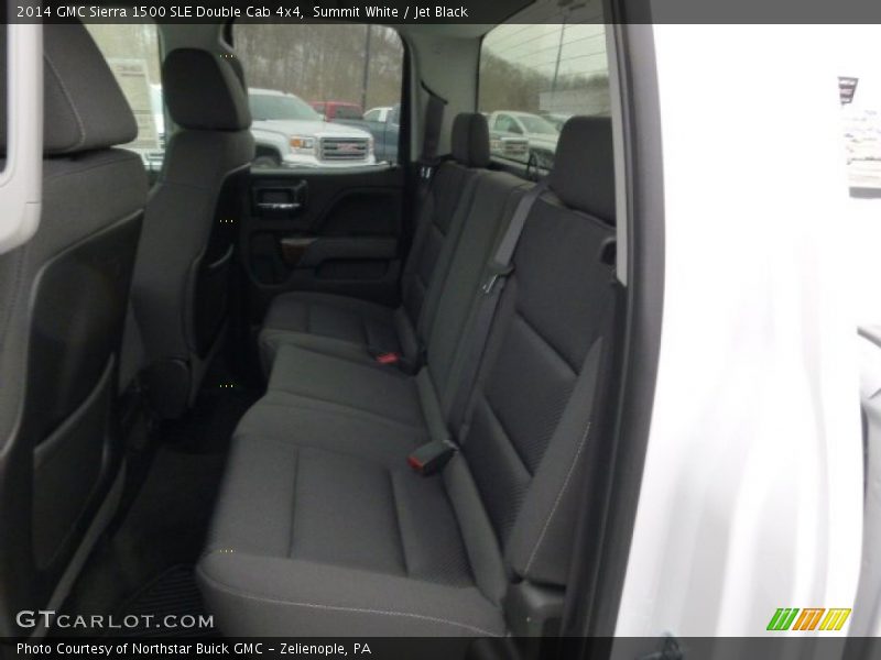 Summit White / Jet Black 2014 GMC Sierra 1500 SLE Double Cab 4x4