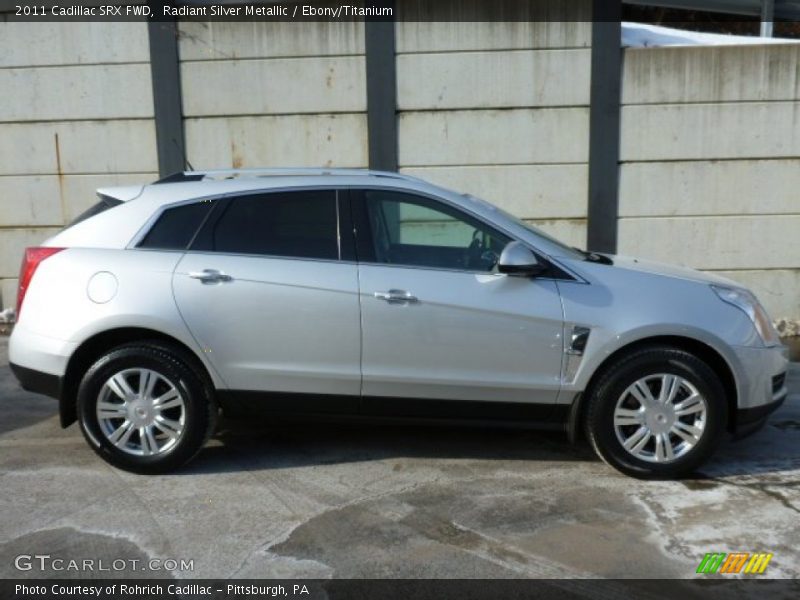 Radiant Silver Metallic / Ebony/Titanium 2011 Cadillac SRX FWD