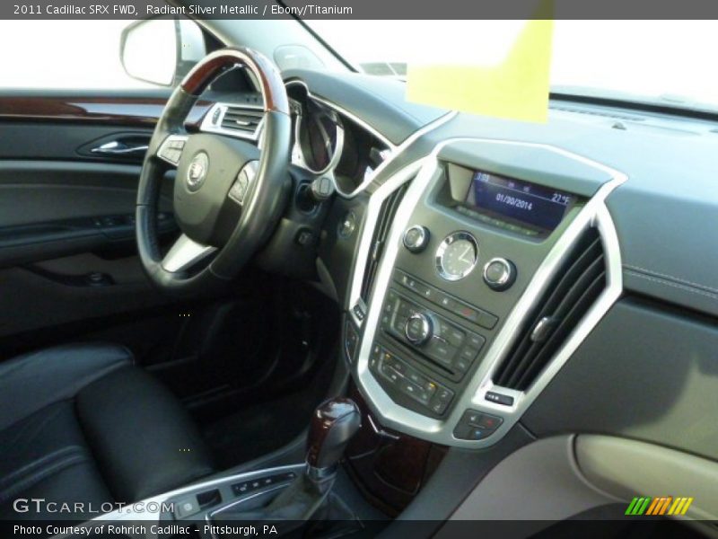 Radiant Silver Metallic / Ebony/Titanium 2011 Cadillac SRX FWD