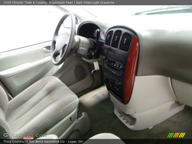 Magnesium Pearl / Dark Khaki/Light Graystone 2006 Chrysler Town & Country