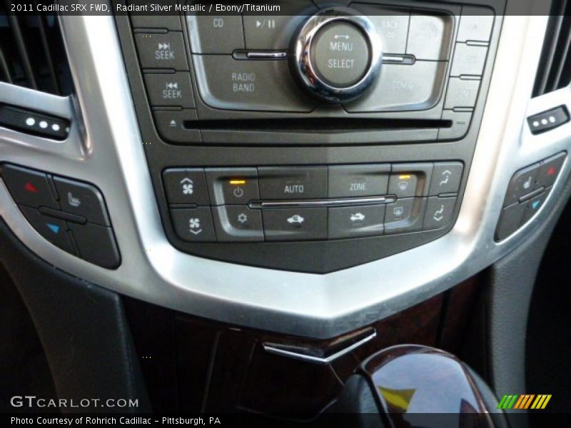 Radiant Silver Metallic / Ebony/Titanium 2011 Cadillac SRX FWD