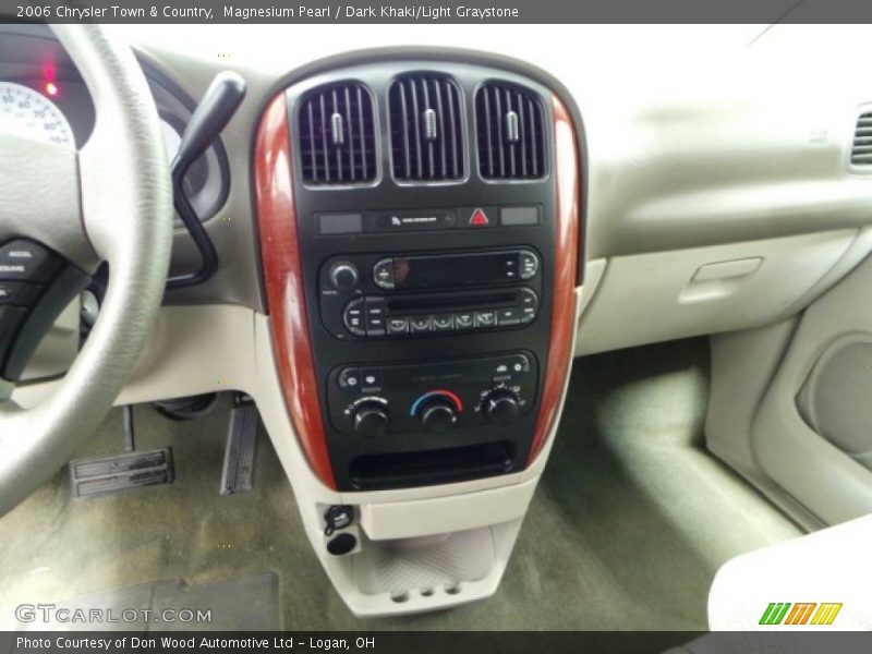 Magnesium Pearl / Dark Khaki/Light Graystone 2006 Chrysler Town & Country