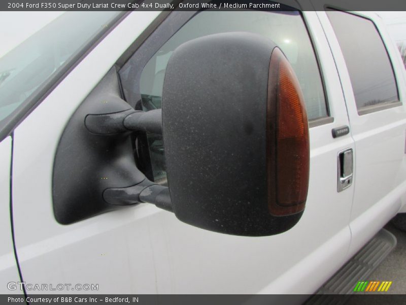Oxford White / Medium Parchment 2004 Ford F350 Super Duty Lariat Crew Cab 4x4 Dually