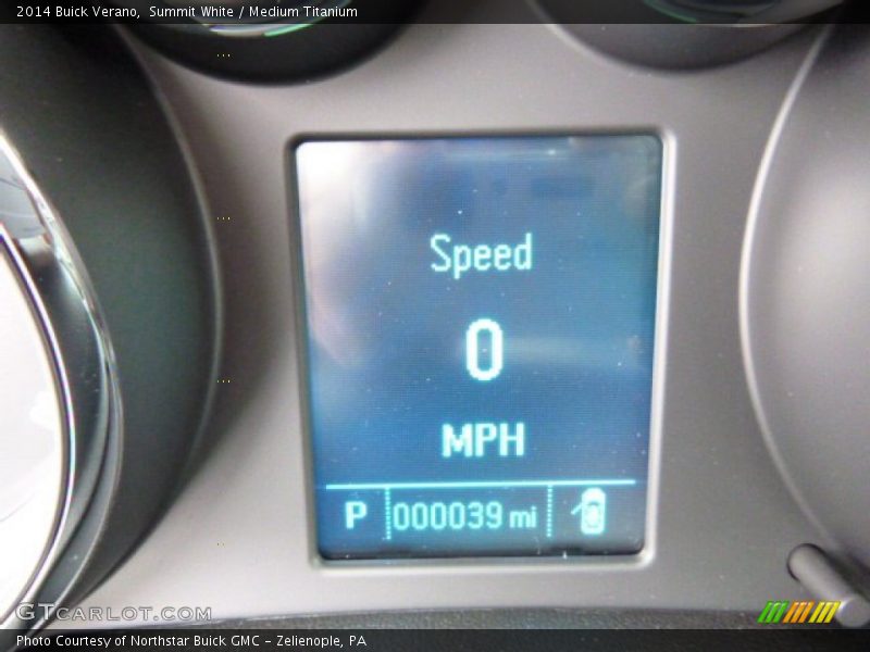 Summit White / Medium Titanium 2014 Buick Verano