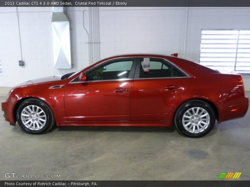  2013 CTS 4 3.0 AWD Sedan Crystal Red Tintcoat