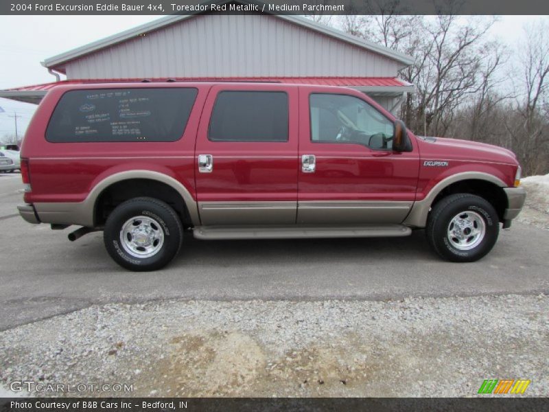 Toreador Red Metallic / Medium Parchment 2004 Ford Excursion Eddie Bauer 4x4
