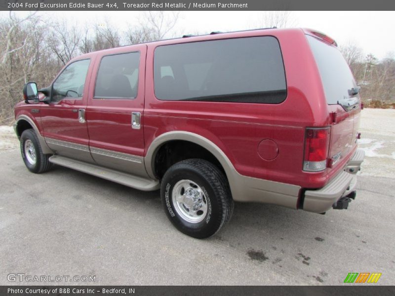 Toreador Red Metallic / Medium Parchment 2004 Ford Excursion Eddie Bauer 4x4