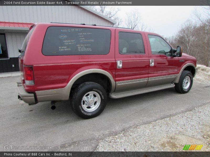 Toreador Red Metallic / Medium Parchment 2004 Ford Excursion Eddie Bauer 4x4