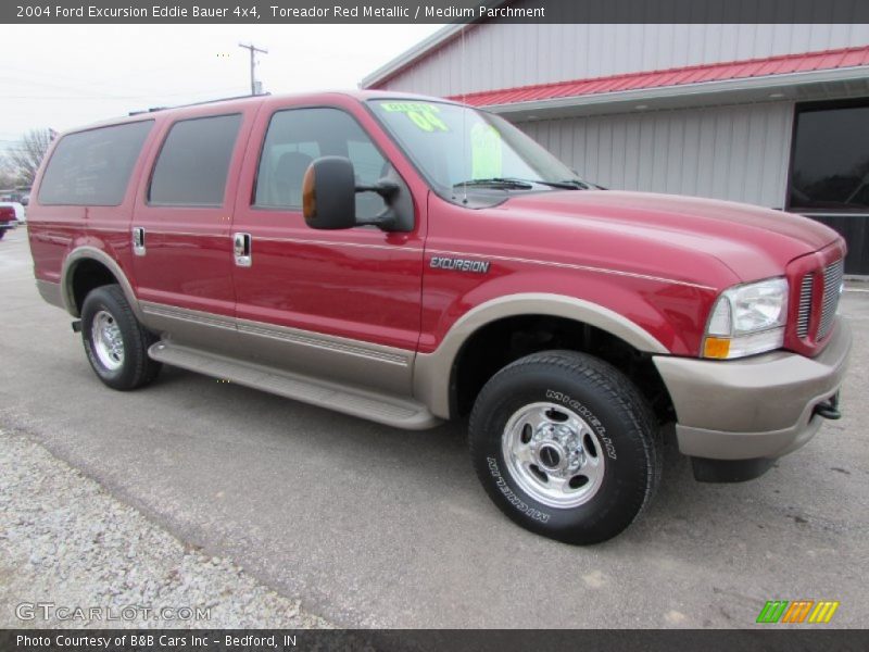 Toreador Red Metallic / Medium Parchment 2004 Ford Excursion Eddie Bauer 4x4