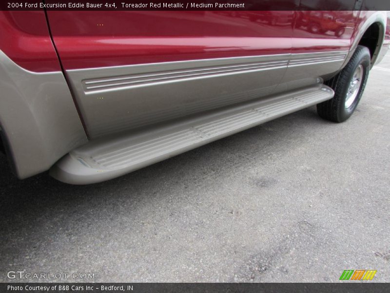 Toreador Red Metallic / Medium Parchment 2004 Ford Excursion Eddie Bauer 4x4