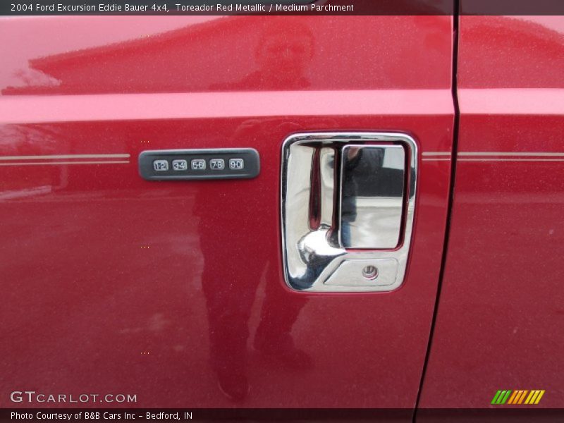 Toreador Red Metallic / Medium Parchment 2004 Ford Excursion Eddie Bauer 4x4