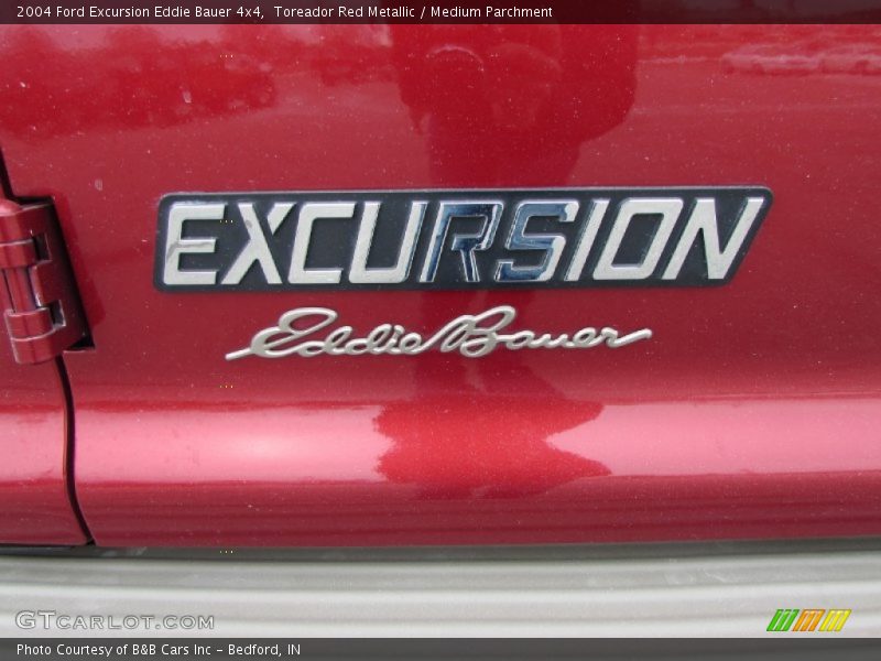 Toreador Red Metallic / Medium Parchment 2004 Ford Excursion Eddie Bauer 4x4