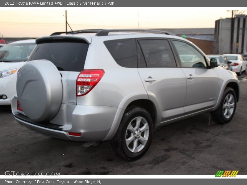 Classic Silver Metallic / Ash 2012 Toyota RAV4 Limited 4WD