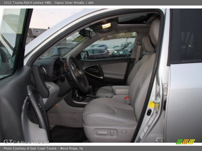 Classic Silver Metallic / Ash 2012 Toyota RAV4 Limited 4WD