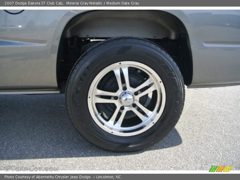 Mineral Gray Metallic / Medium Slate Gray 2007 Dodge Dakota ST Club Cab