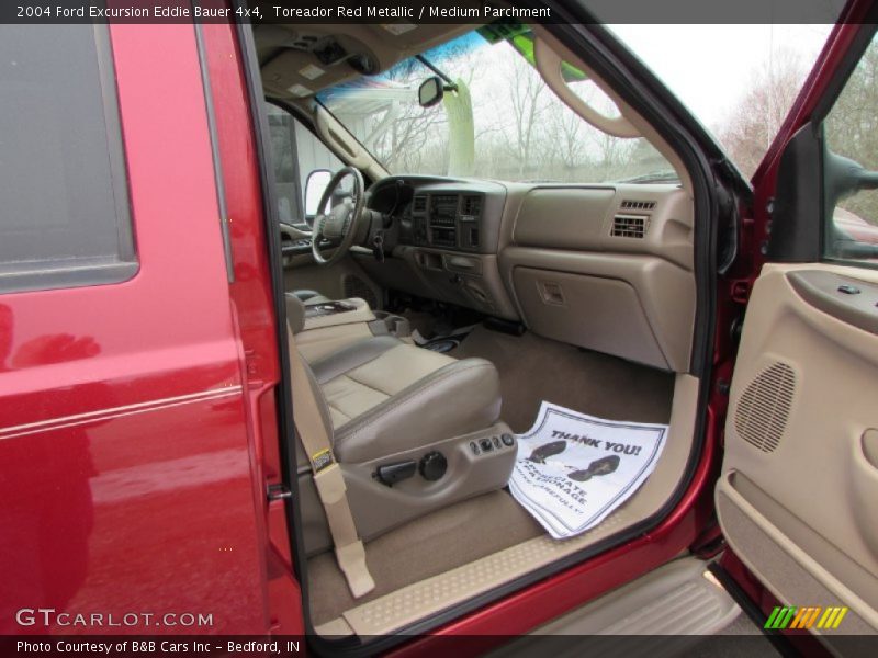 Toreador Red Metallic / Medium Parchment 2004 Ford Excursion Eddie Bauer 4x4