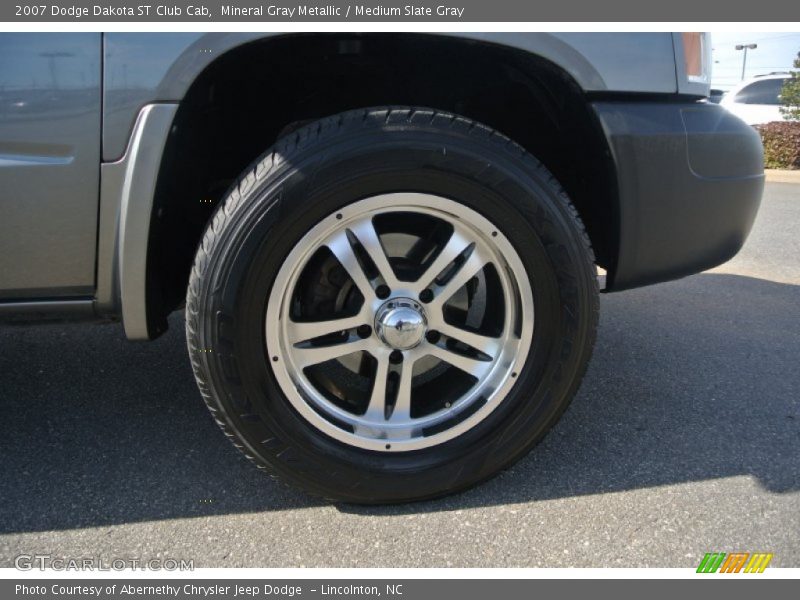 Mineral Gray Metallic / Medium Slate Gray 2007 Dodge Dakota ST Club Cab