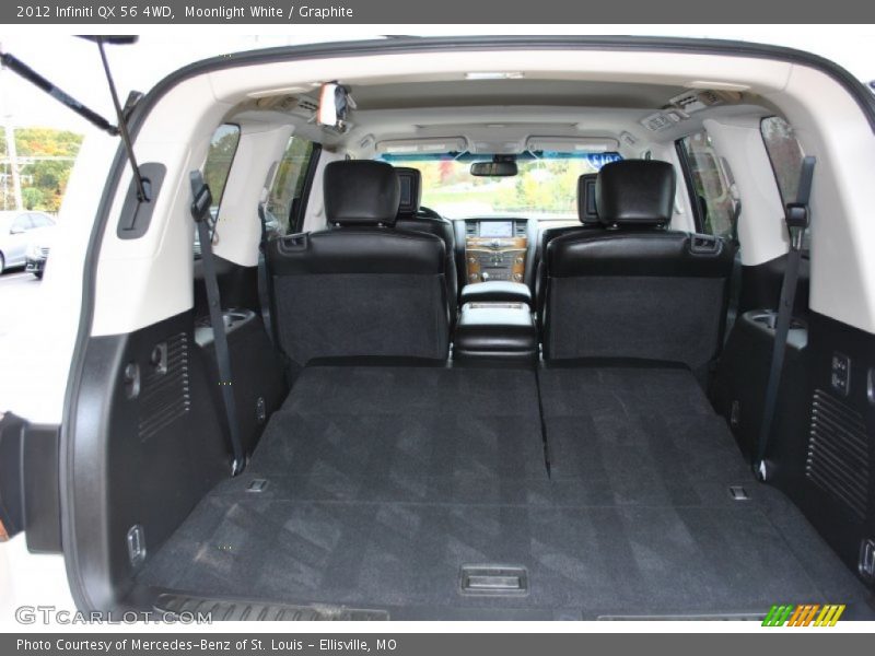 Moonlight White / Graphite 2012 Infiniti QX 56 4WD