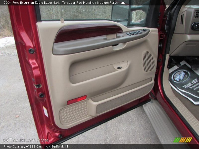 Toreador Red Metallic / Medium Parchment 2004 Ford Excursion Eddie Bauer 4x4