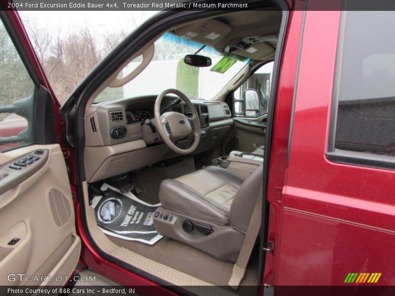 Toreador Red Metallic / Medium Parchment 2004 Ford Excursion Eddie Bauer 4x4