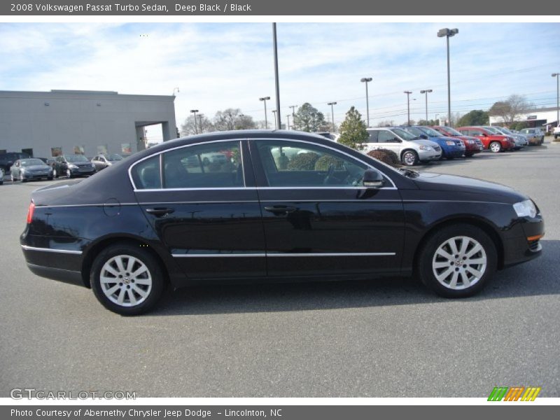 Deep Black / Black 2008 Volkswagen Passat Turbo Sedan