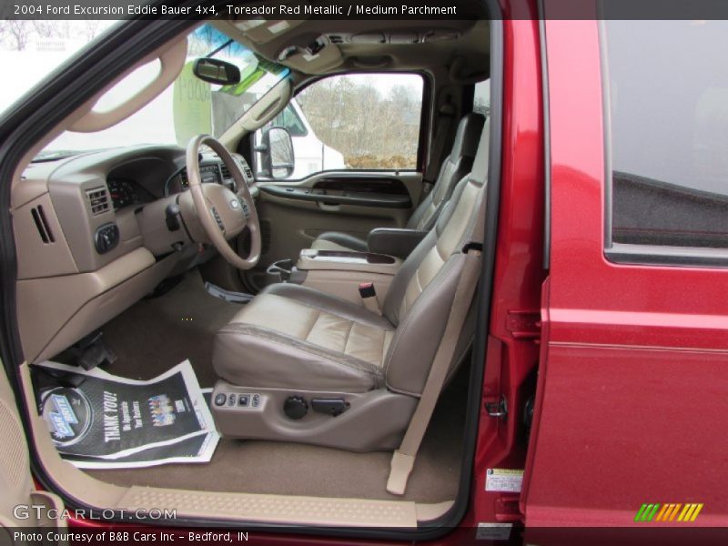 Toreador Red Metallic / Medium Parchment 2004 Ford Excursion Eddie Bauer 4x4