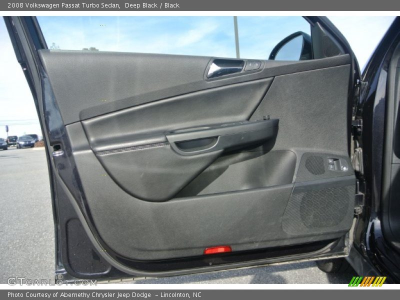 Deep Black / Black 2008 Volkswagen Passat Turbo Sedan