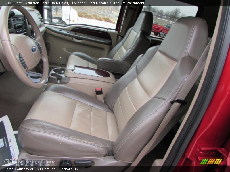 Toreador Red Metallic / Medium Parchment 2004 Ford Excursion Eddie Bauer 4x4