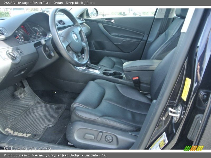 Deep Black / Black 2008 Volkswagen Passat Turbo Sedan