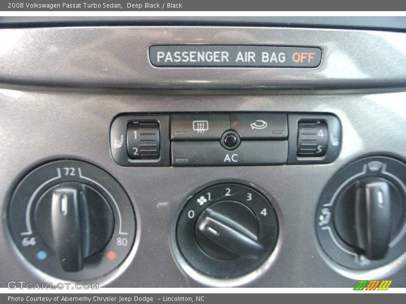 Deep Black / Black 2008 Volkswagen Passat Turbo Sedan