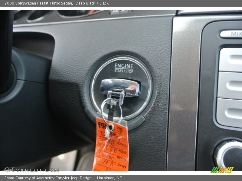 Deep Black / Black 2008 Volkswagen Passat Turbo Sedan