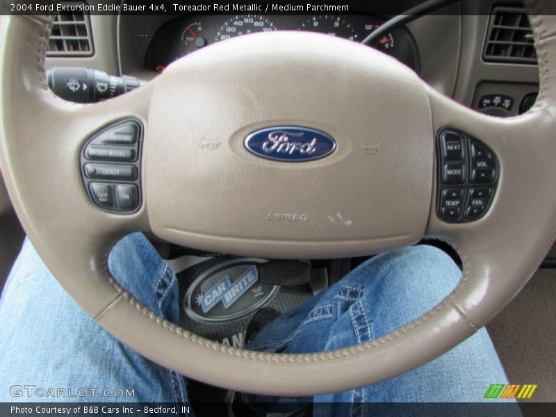Toreador Red Metallic / Medium Parchment 2004 Ford Excursion Eddie Bauer 4x4