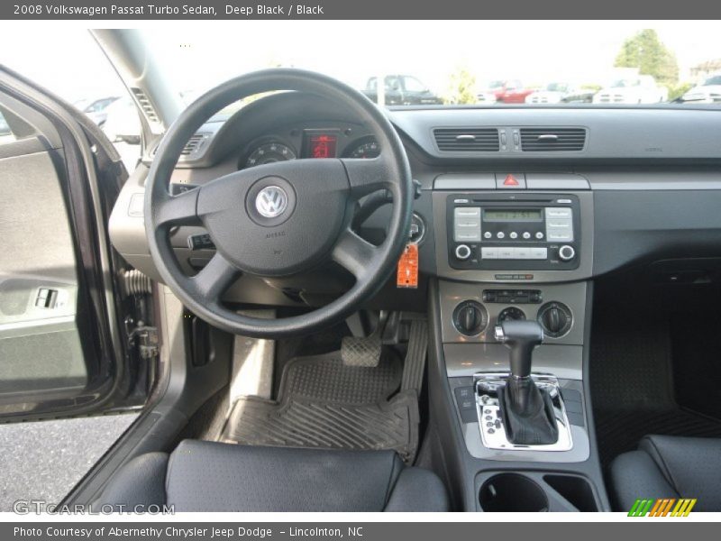 Deep Black / Black 2008 Volkswagen Passat Turbo Sedan
