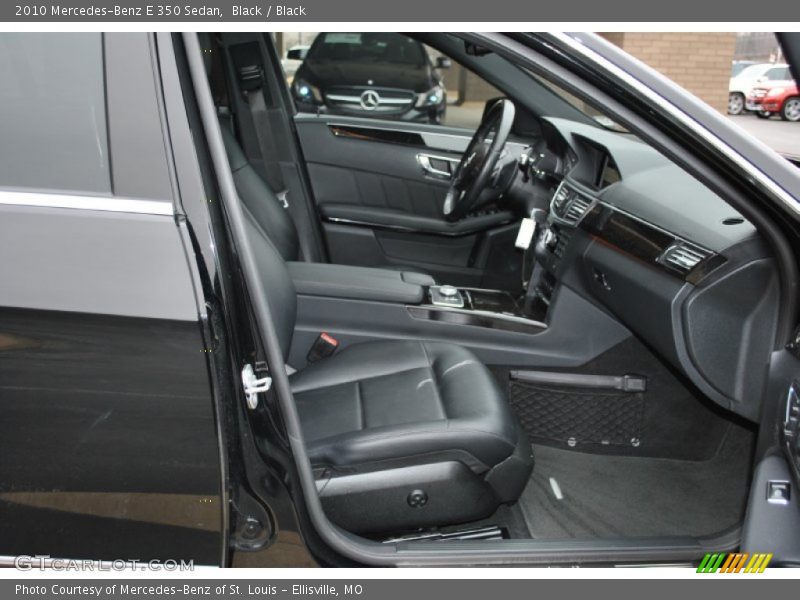 Black / Black 2010 Mercedes-Benz E 350 Sedan