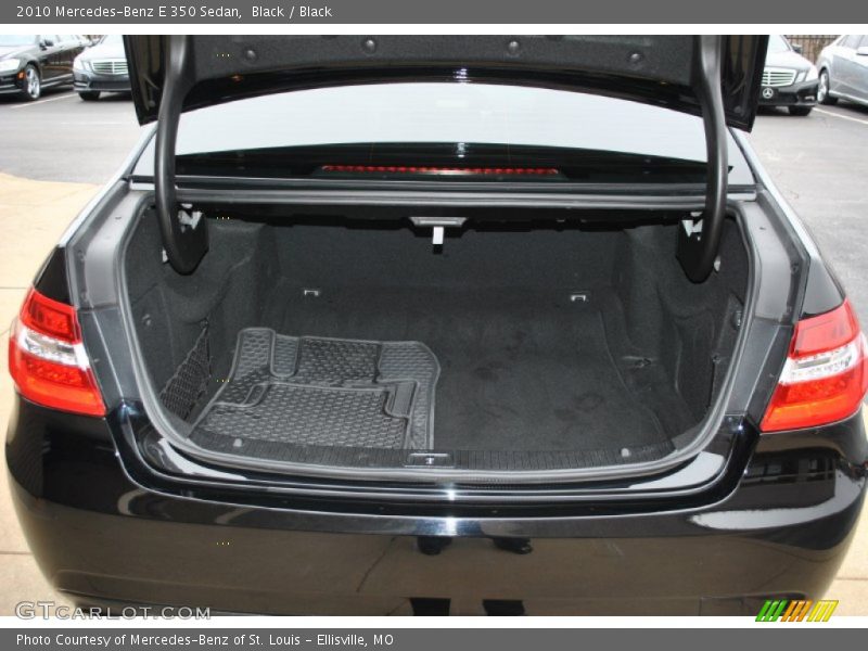 Black / Black 2010 Mercedes-Benz E 350 Sedan