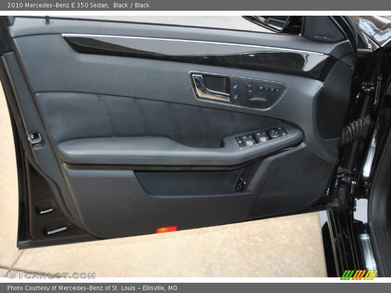 Black / Black 2010 Mercedes-Benz E 350 Sedan