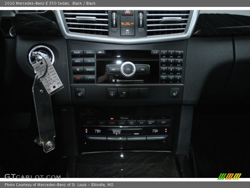 Black / Black 2010 Mercedes-Benz E 350 Sedan