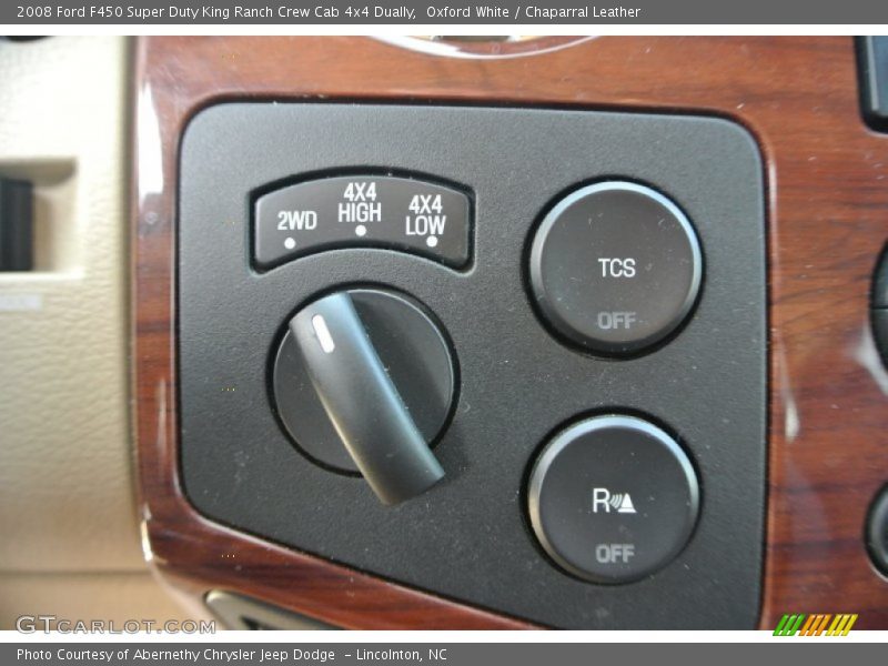 Oxford White / Chaparral Leather 2008 Ford F450 Super Duty King Ranch Crew Cab 4x4 Dually
