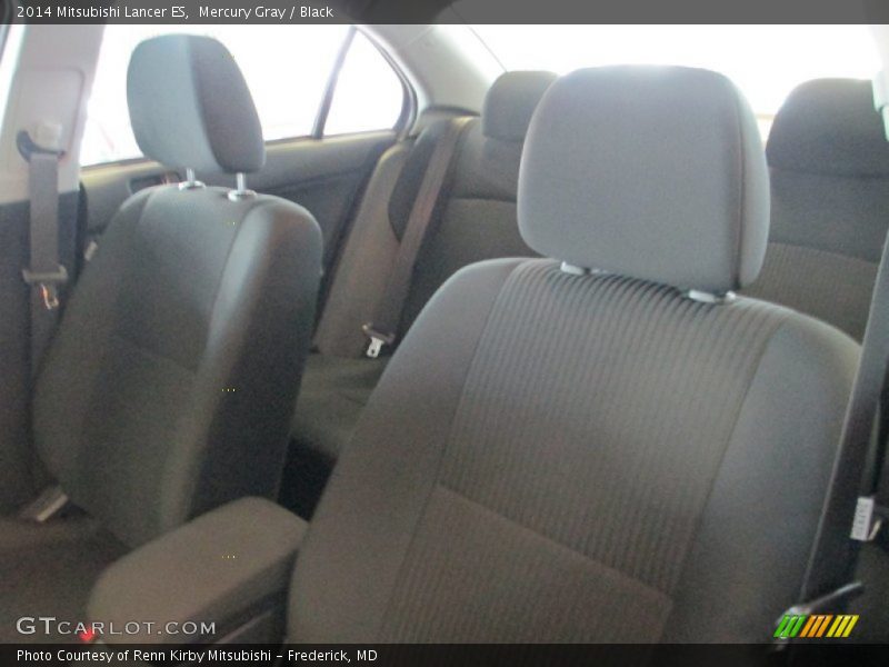 Mercury Gray / Black 2014 Mitsubishi Lancer ES