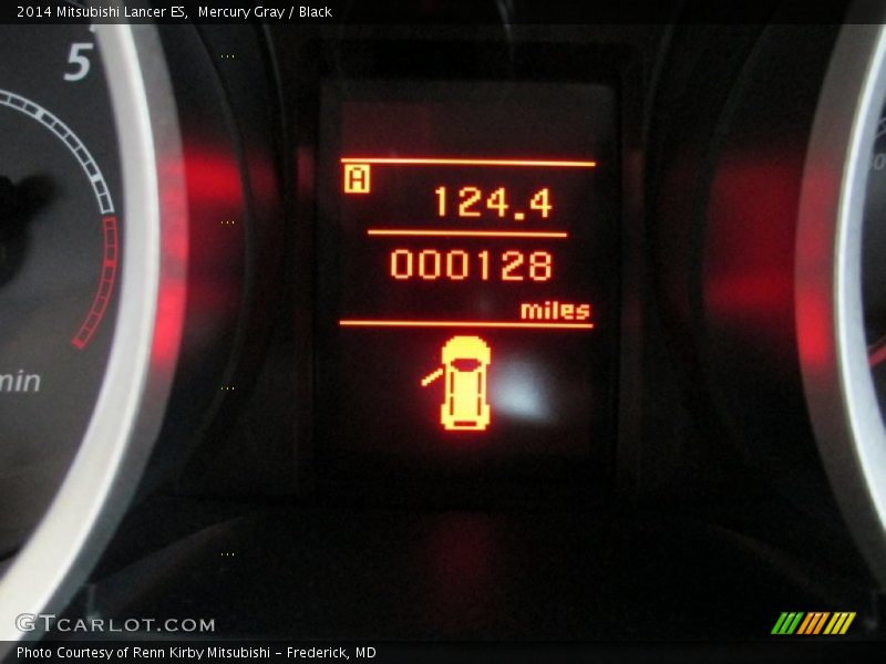 Mercury Gray / Black 2014 Mitsubishi Lancer ES