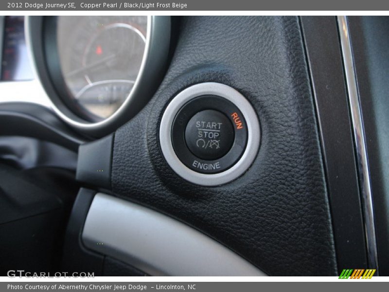 Copper Pearl / Black/Light Frost Beige 2012 Dodge Journey SE