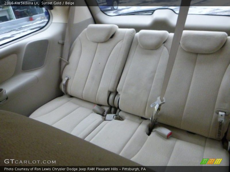 Sunset Gold / Beige 2006 Kia Sedona LX