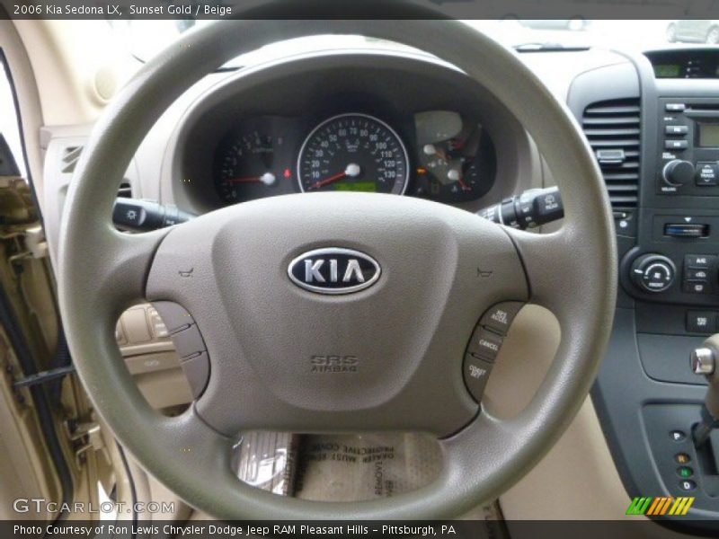  2006 Sedona LX Steering Wheel