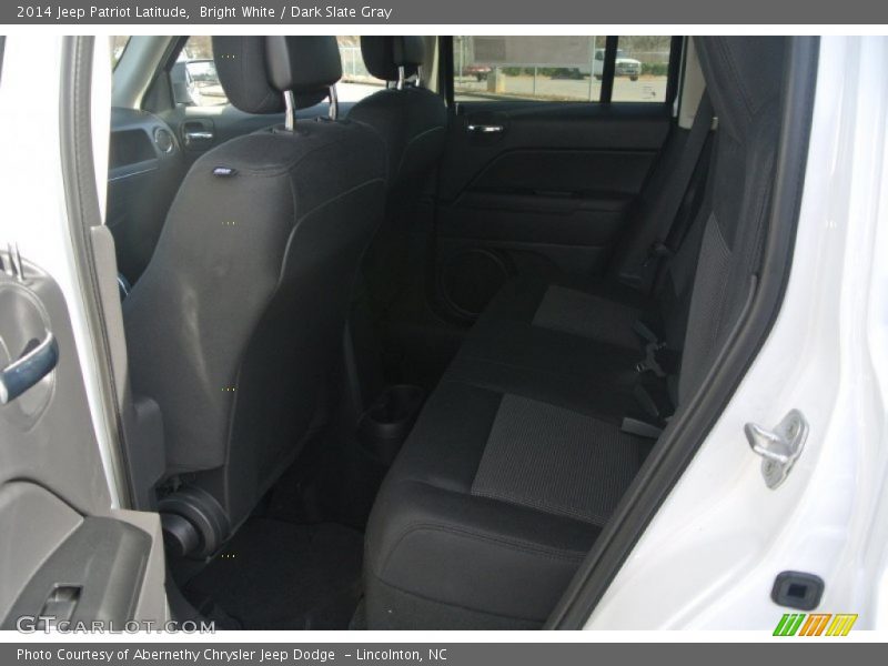 Bright White / Dark Slate Gray 2014 Jeep Patriot Latitude