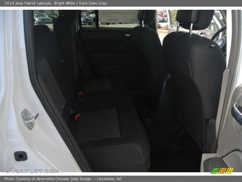 Bright White / Dark Slate Gray 2014 Jeep Patriot Latitude