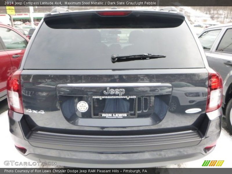 Maximum Steel Metallic / Dark Slate Gray/Light Pebble 2014 Jeep Compass Latitude 4x4
