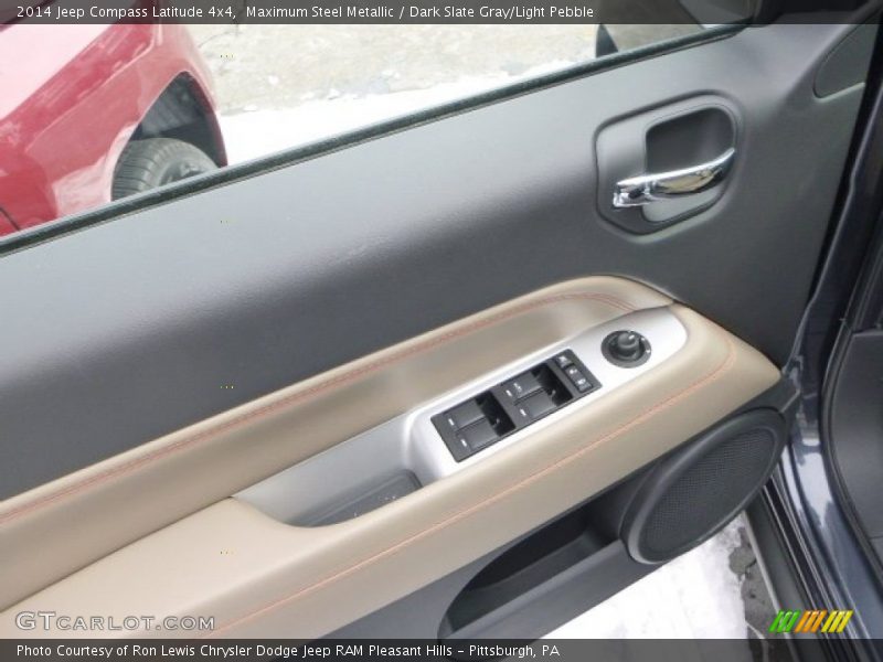 Maximum Steel Metallic / Dark Slate Gray/Light Pebble 2014 Jeep Compass Latitude 4x4
